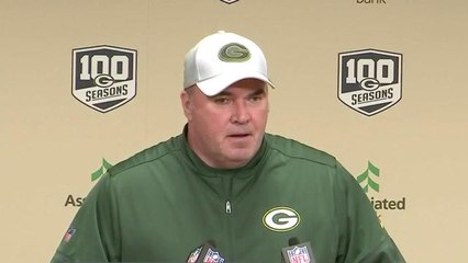 McCarthy: Rodgers feels better, next practice will be 'big indicator'