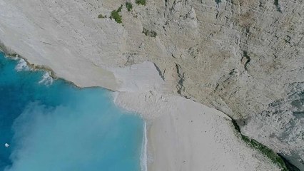 Traumstrand auf Zykanthos nach Felsenabgang gesperrt
