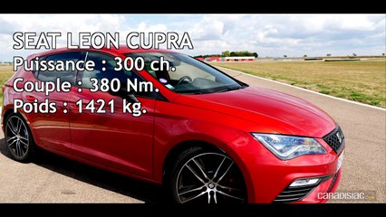 Comparatif vidéo - Quelle est la meilleure compacte sportive du marché?