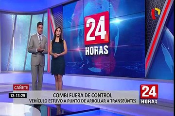 Tarapoto: mujer se resiste a ser intervenida durante operativo policial