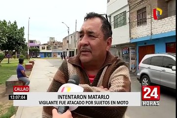 Disparan y dejan grave a joven aparentemente por ajuste de cuentas en el Callao
