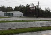 Hurricane Florence Downs Trees, Floods Roads in Morehead City