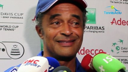 Coupe Davis 2018 - Yannick Noah : "Il faut en profiter de ma chatte !"
