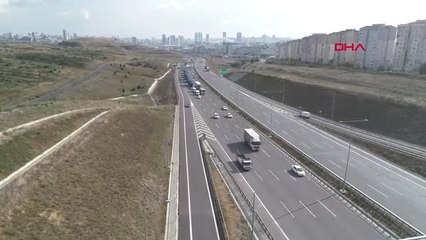 Atatürk Havalimanı'ndan Yeni Havalimanına 20 Tır Yolda