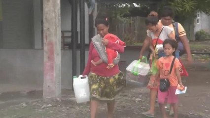 El ciclón Mangkhut ya está en Filipinas