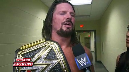 AJ Styles describes his strategy for battling the stronger Rusev- Exclusive, July 15, 2018