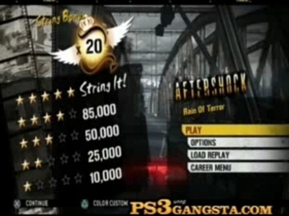 Stuntman Ignition ps3 gameplay