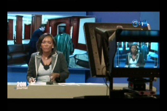 RTG/Le Chef de l’Etat a reçu le Vice-président de la Banque Africaine de Développement