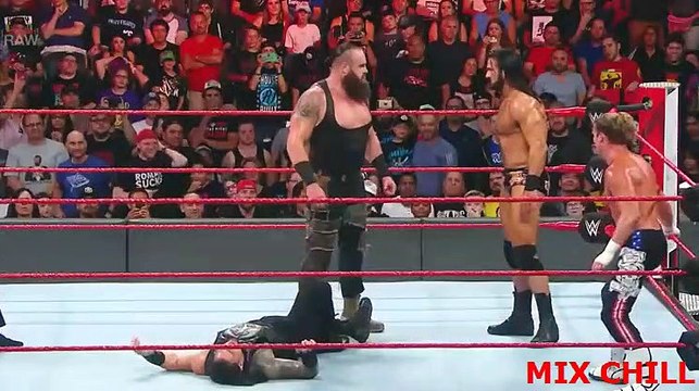 Braun Strowman turns on Roman Reigns during tag team main event- Raw, Aug. 27, 2018