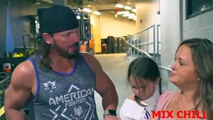 AJ Styles apologizes to his family for losing his cool vs. Samoa Joe- Exclusive, Aug. 19, 2018