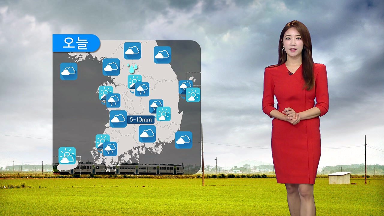 [날씨] 전국 곳곳 산발적 비...늦더위 주춤 / YTN