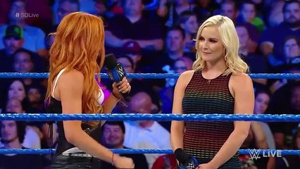 Charlotte Flair returns to stop Carmella's attack on Becky Lynch- SmackDown LIVE, July 31, 2018
