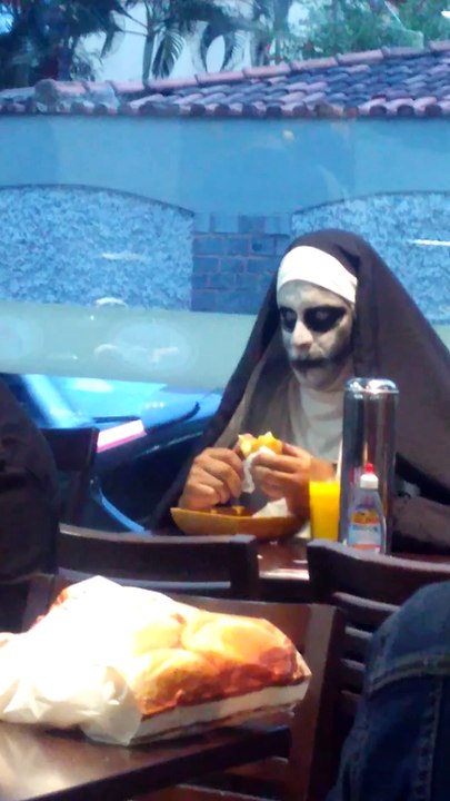 The Dining Nun