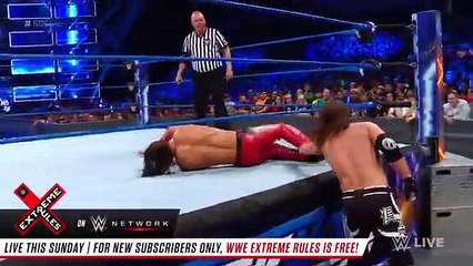 AJ Styles vs. Shinsuke Nakamura- SmackDown LIVE, July 10, 2018