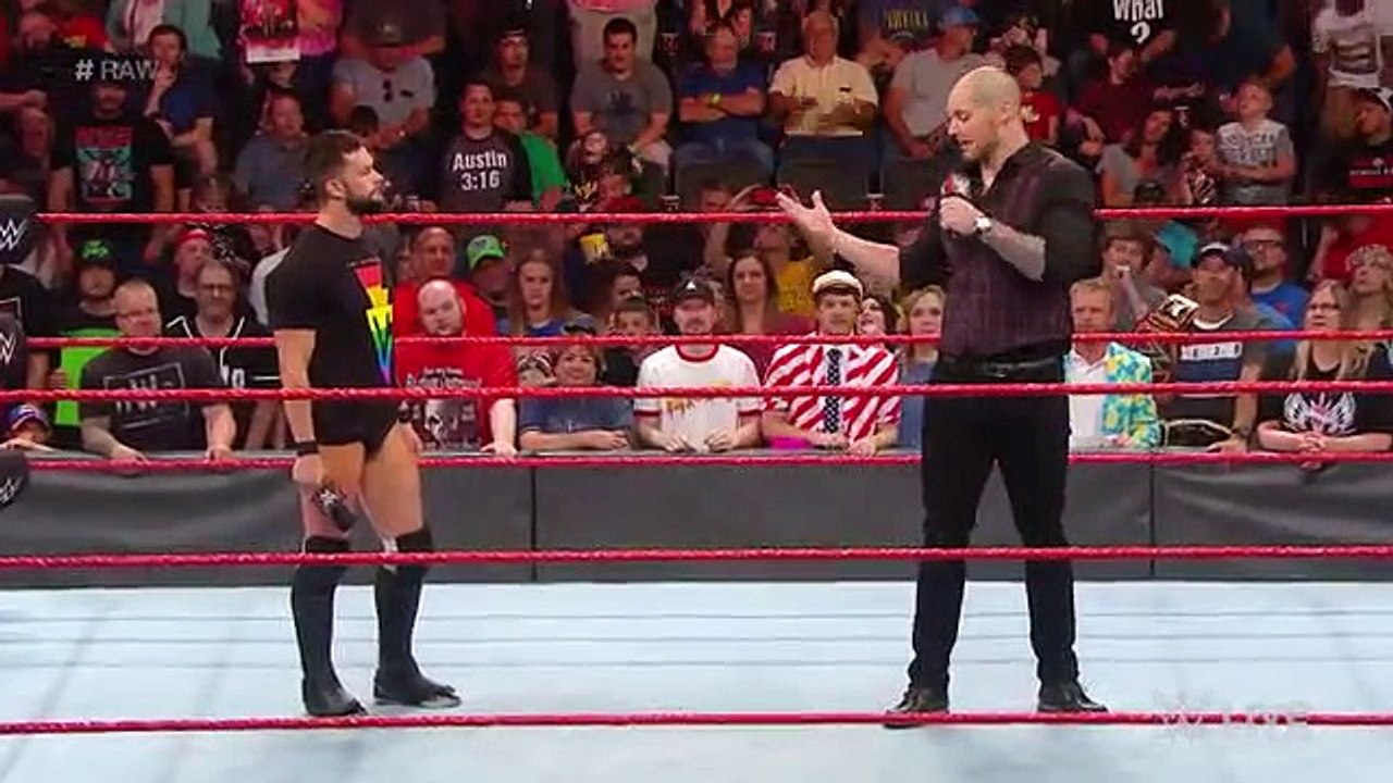 Constable Baron Corbin demands an apology from Finn Bálor- Raw, July 2, 2018