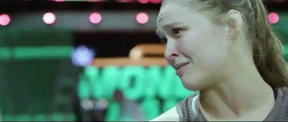 Ronda Rousey reveals her plan to change the world in behind-the-scenes interview