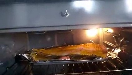 Filleted Fish Jumping in Oven