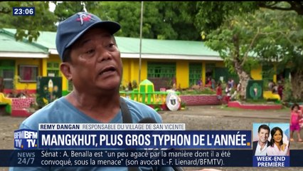 Mangkhut touche les Philippines (2/2)