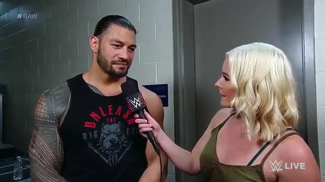 Roman Reigns brawls with Jinder Mahal during their interview- Raw, June 4, 2018