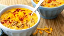 Cheeseburger Soup Sounds Weird, Tastes INSANE