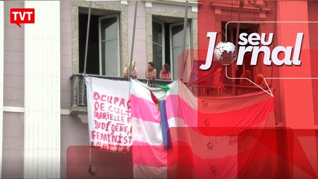 Manifestantes ocupam prédio histórico no Rio de Janeiro