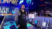 Roman Reigns faces Goldberg WWE Raw 1-2-17