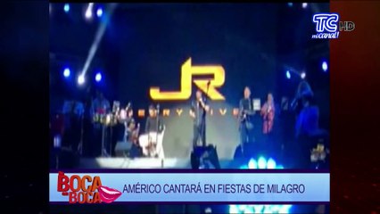 Américo asegura que si cantará en Milagro tras accidente de Jerry Rivera