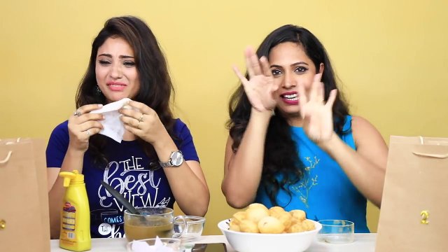 Desi GOLGAPPA Challenge ft. Shy Styles | #Fun #Sketch #ShrutiArjunAnand