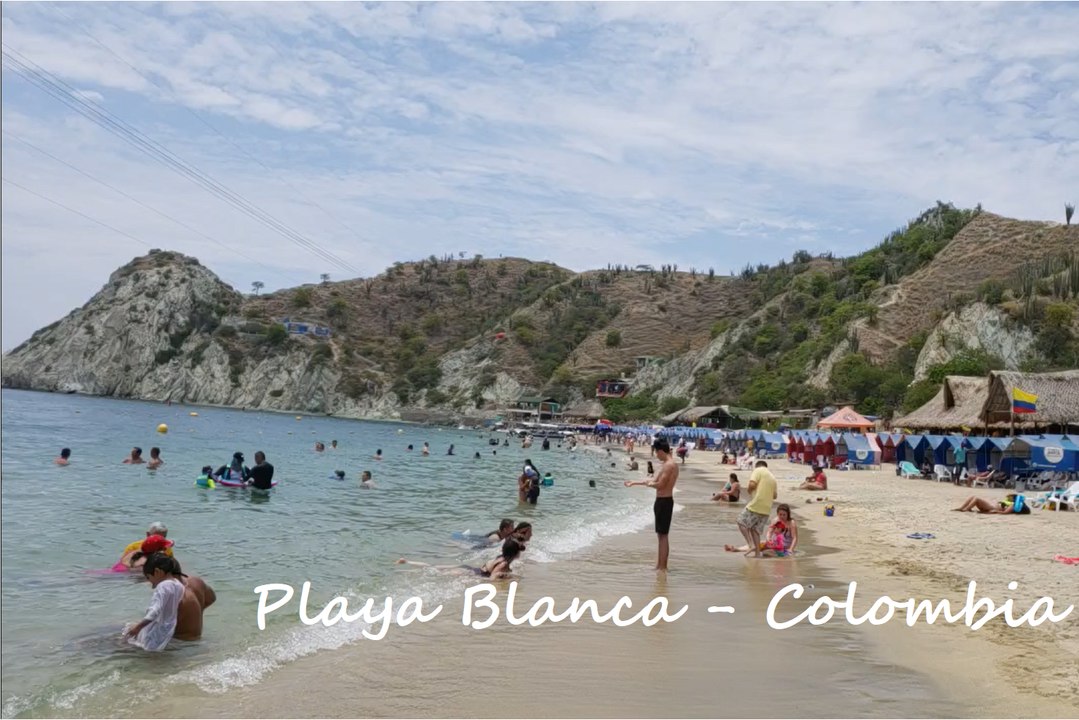 Playa blanca la cuarta mejor playa de Colombia
