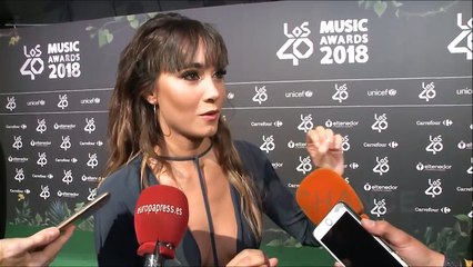 Aitana y Cepeda evitan las preguntas de su relación