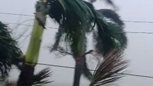 Typhoon Mangkhut Batters Ilocos Norte Province After Making Landfall in the Philippines