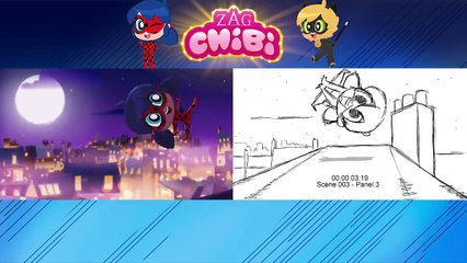 MIRACULOUS CHIBI - ROOFTOP DINNER [ANIMATIC-TO-SCREEN]