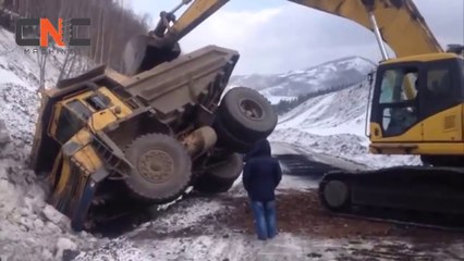 Download Video: World Dangerous Biggest Excavator Construction Operator Heavy Equipment Monster Truck Machines