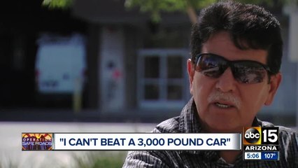 Man in wheelchair warning drivers to pay attention, take a second look