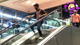 Pie Prank on Escalator - Amanah Mall - Prank In Pakistan
