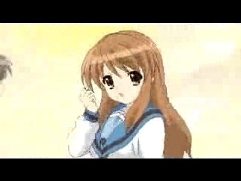 AMV haruhi chante Boomerang Remix Techno (fast) en lapin