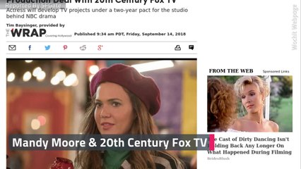 Star Mandy Moore Signs A Production Deal With 20th Century Fox TV