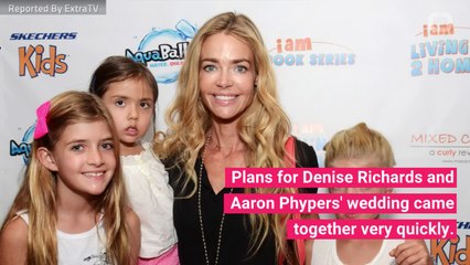 Why Did Denise Richards Have A Quickie Wedding?
