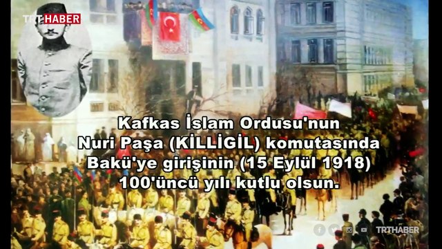 TSK'dan Azerbaycan'ın Kurtuluş günü için paylaşım