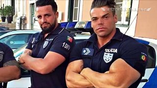 Top 5 Biggest Bodybuilding Cops - Crazy Police Muscle