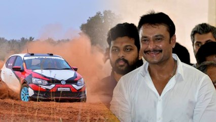 ಸ್ಪೋರ್ಟ್ಸ್ ಕಾರ್ ಡ್ರೈವ್ ಮಾಡಿದ ನಟ ದರ್ಶನ್ | ಇದು ಸಿನಿಮಾಗೋ ಕಾಂಪಿಟೇಶನ್ ಗೋ ?