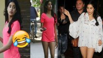 Jhanvi Kapoor Gets Trolled By Fans For wearing Pink Dress