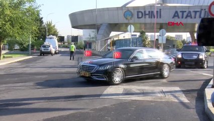 İstanbul Cumhurbaşkanı Erdoğan Azerbaycan'a Hareket Etti