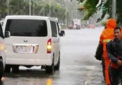 Manila Street Flooded as Typhoon Mangkhut Pounds the Philippines