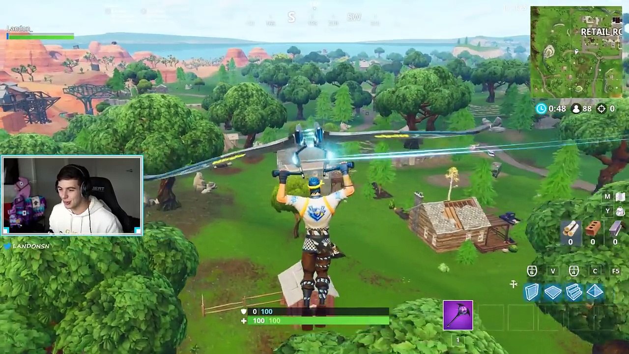 PLAYING AS Ninja - FORTNITE MOD Gameplay! (Fortnite Battle Royale)