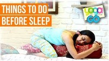 Things To Do Before Sleep | 5 Minutes Before Bed Yoga | Tips To Have Sound Sleep In Night