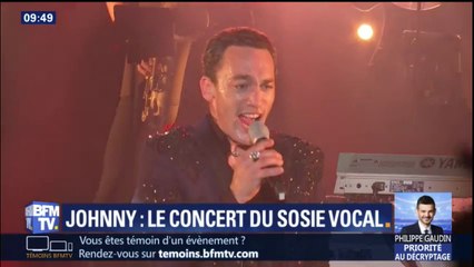 Fermez les yeux et écoutez... N'est-ce pas la même voix que Johnny Hallyday ?