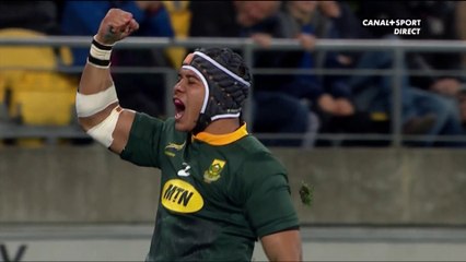 Interception et essai de Cheslin Kolbe