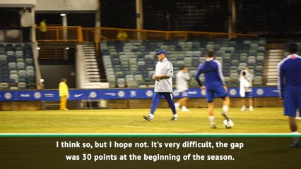 Liverpool and Man City title contenders...not Chelsea - Sarri