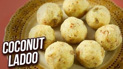 Coconut Ladoo Recipe - How To Make Nariyal Ke Ladoo - Ganpati Special - Varun Inamdar - Rajshri Food